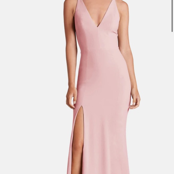 open lace back dress Dress The Population Umalina Dress - Pink